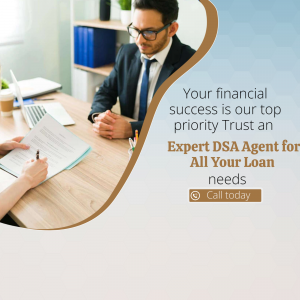 Professional DSA Loan Consulting Service Design For LinkedIn