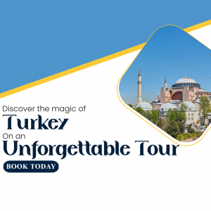 Unforgettable Turkey Travel Tour Graphic For Facebook