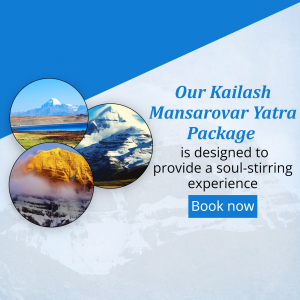 Kailash Mansarovar Yatra Travel Package Poster For Pinterest