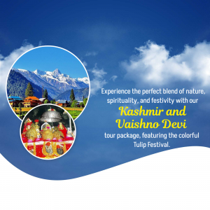 Kashmir And Vaishno Devi Tour Package Design For Google Business Profile