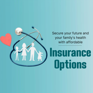 Affordable Family Health Insurance Business Poster For Threads