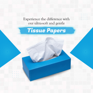 Ultra-Soft Tissue Papers Promotion Image For X