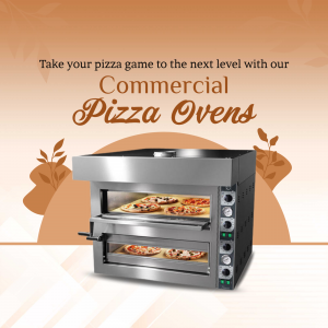 Professional Commercial Pizza Oven Graphic For Threads
