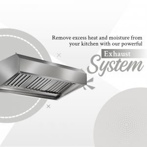 Kitchen Exhaust System Promotion Artwork For X