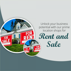 Commercial Property Rent And Sale Advertisement Business Poster For X