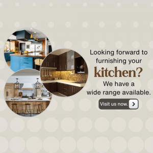 Kitchen Furnishing Services Promotional Banner For Threads