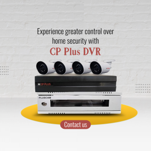 CP Plus Home Security DVR System Template For WhatsApp