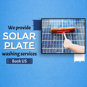 Solar Plate Cleaning Services Advertisement For Pinterest