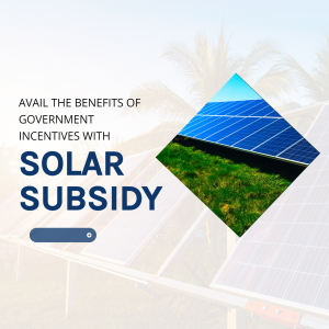 Solar Subsidy Government Incentives Post For X