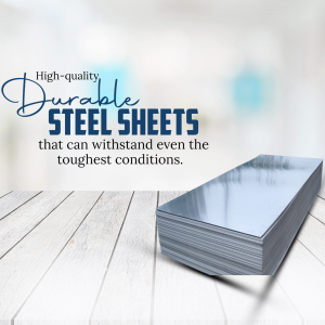 High-Quality Durable Steel Sheets Graphic For X