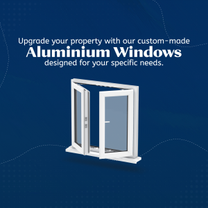 Custom Aluminium Windows Promotion Branding Post For Instagram