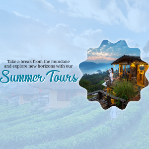 Summer Tours Promotion Poster For X
