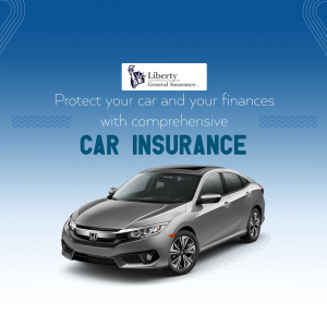 Liberty General Insurance Car Insurance Advertisement Marketing Image For Instagram