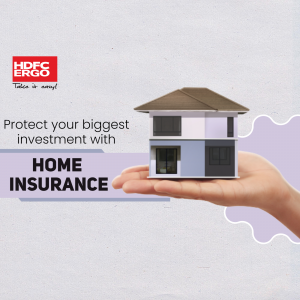 HDFC ERGO Home Insurance Protection Flyer For X