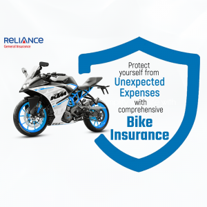 Reliance General Insurance Bike Insurance Advertisement Poster For Facebook
