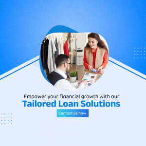 Tailored Loan Solutions For Business Growth Creative Design For Pinterest
