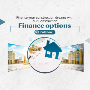 Construction Finance Options Social Media Post For LinkedIn