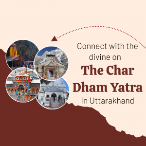 Char Dham Yatra Uttarakhand Pilgrimage Design For Twitter