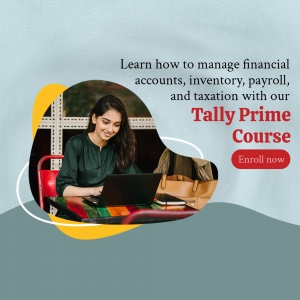 Tally Prime Course Enrollment Template For Telegram