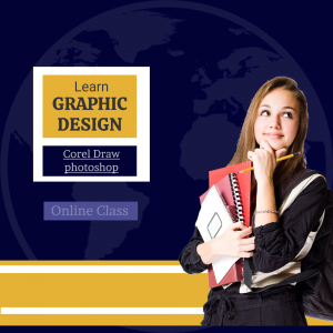 Learn Graphic Design Online Class Marketing Image For LinkedIn
