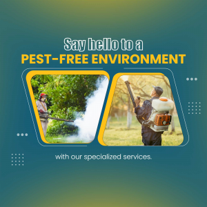 Pest-Free Environment Specialized Services Branding Post For Google Business Profile