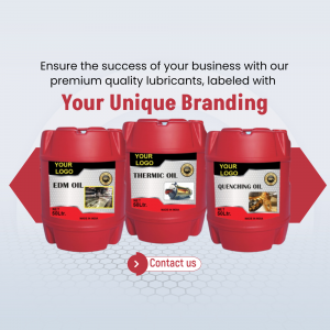Private Label Industrial Lubricants Flyer For X