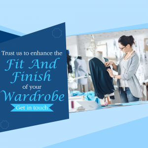 Professional Clothing Alteration And Tailoring Services Social Media Post For Instagram