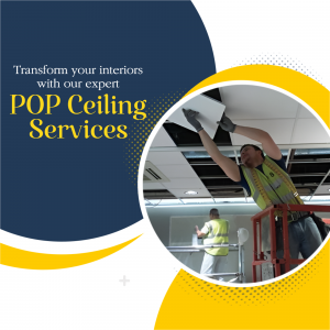 Expert POP Ceiling Services Design For Pinterest