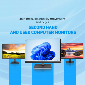 Buy Second Hand Computer Monitors Poster For X