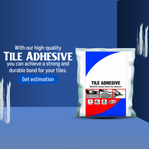High-Quality Tile Adhesive Solution Poster For Pinterest