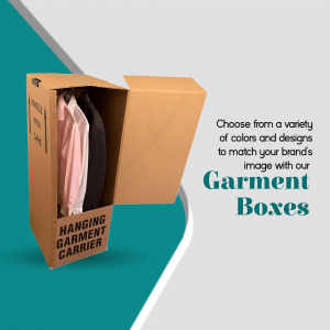 Hanging Garment Carrier Box Promotional Banner For Pinterest