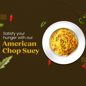 American Chop Suey Promotional Image Poster For Telegram