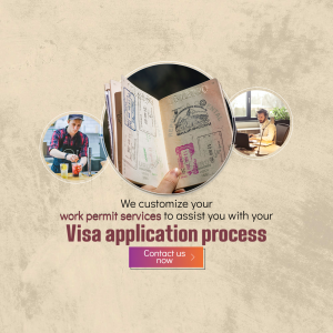 Work Permit And Visa Application Services Artwork For Facebook