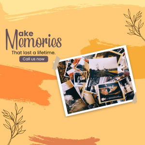 Make Memories That Last A Lifetime Photography Advertisement Banner For Google Business Profile
