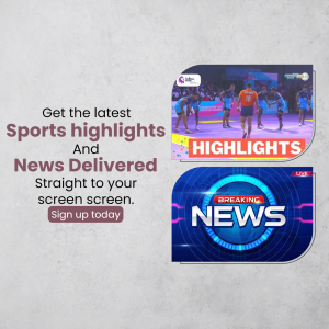 Stay Updated With Sports Highlights And News Advertisement For Google Business Profile