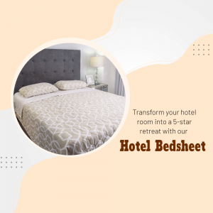 Premium Hotel Bedding Collection Design For LinkedIn