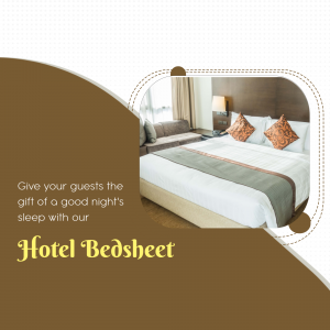 Premium Hotel Quality Bed Sheets Design For Google Business Profile