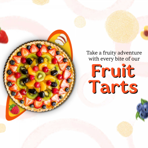 Delicious Fruit Tart Advertisement Advertisement For LinkedIn