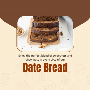Date Bread Social Media Post Social Media Post For Facebook