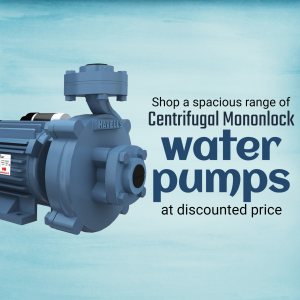 Havells Centrifugal Monoblock Water Pump Sale Poster For Instagram