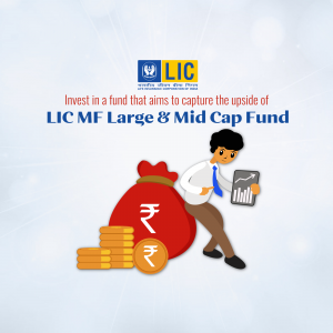 LIC MF Large & Mid Cap Fund Investment Promotion Image For Facebook