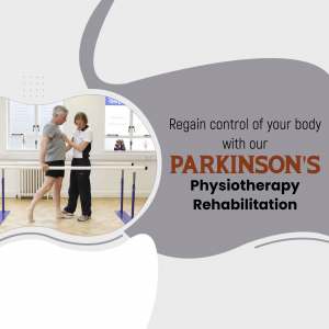 Parkinson's Physiotherapy Rehabilitation Poster For LinkedIn