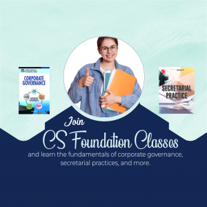 Join CS Foundation Classes Branding Post For WhatsApp
