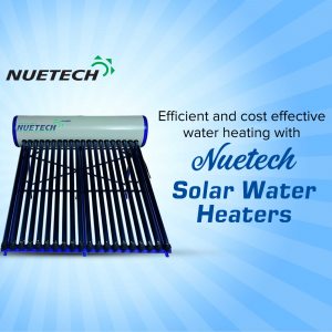 Nuetech Solar Water Heater Advertisement Graphic For Google Business Profile