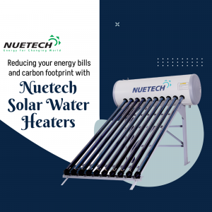 Nuetech Solar Water Heater Promotional Graphic Post For WhatsApp