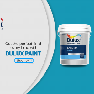 Dulux Professional Exterior Paint Advertisement Banner For Google Business Profile