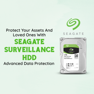 Seagate Surveillance HDD Promotional Poster Template For Threads