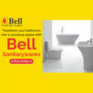 Bell Sanitary Wares Bathroom Collection Template For LinkedIn