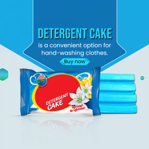Detergent Cake Cleaning Solution Social Media Post For LinkedIn