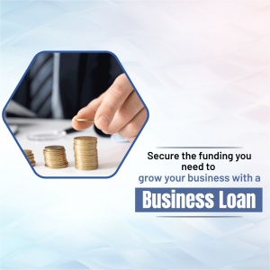 Business Loan Services Banner For LinkedIn